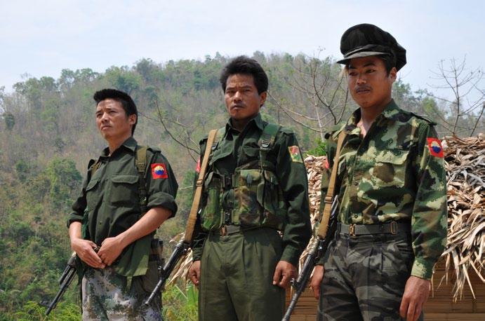 Conflict, Crime and Corruption Rebellion Resistance Force (RRF) in the northern Kachin State, which challenged both the KIO and New Democratic Army-Kachin (NDA-K) presence in the strategic N mai Khu