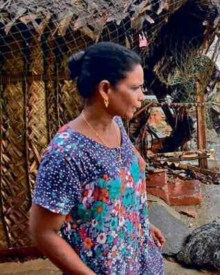 Environment Future Washing Ashore in Kerala The number of climate refugees is climbing in the southern state as rising seawater nibbles away at its coastline Sixty five-year-old Maria sits at the