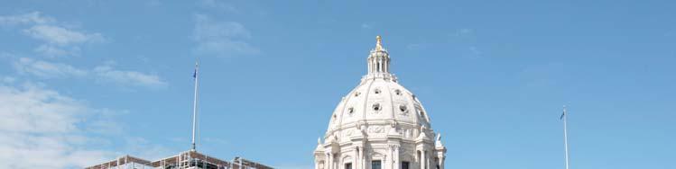 By Gail Romanowski, Second Assistant Chief Clerk, Minnesota House of Representatives The Minnesota State Capitol building is undergoing a comprehensive restora on to restore and preserve the building