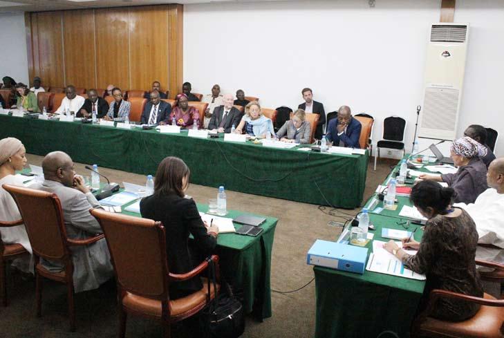 Steering Committee of the United Nations Integrated Strategy for the Sahel (UNISS), 27 october 2017 in Dakar, Senegal. UNOWAS tion with the concerned countries to improve people s living conditions.