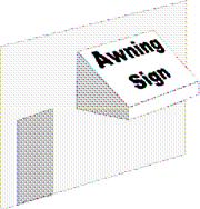 Attached Sign: See Building Sign. Illustration 5-1: Attached sign.