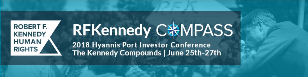 Monday, June 25 2018 Hyannis Port Conference Cape Codder Resort & Spa and The Kennedy Compound Hyannis Port, MA Monday, June 25 Wednesday, June 27 Preliminary Agenda** 12:30 PM Conference