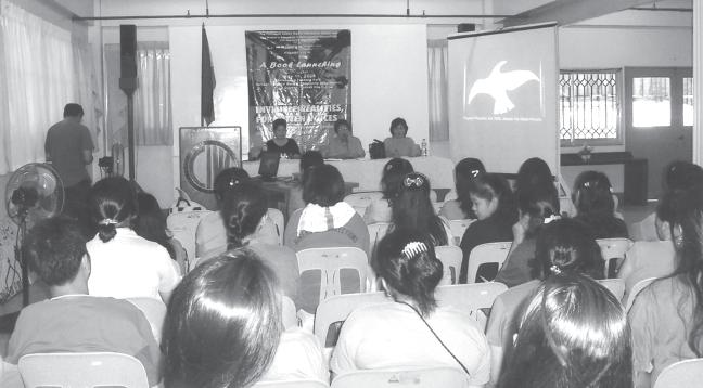 Wasted lives: death row inmates at the Correctional Institution for Women (CIW) during the book launching.