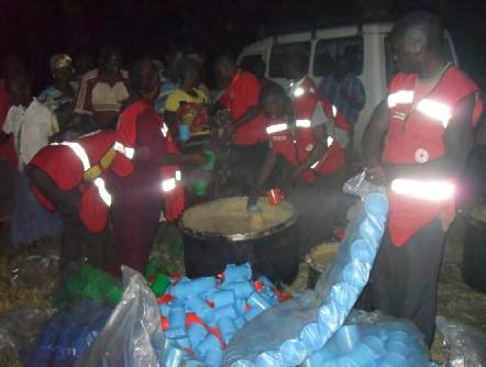 seek support. The Danish Red Cross and Belgian Red Cross have made commitments to support the operation in relief and water and sanitation activities.