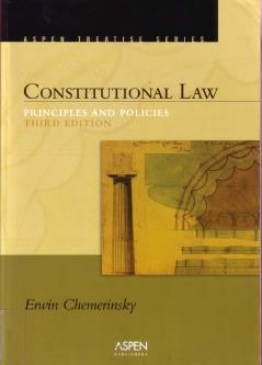 Suggested Title: Constitutional Law, 7th ed. by John E. Nowak and Ronald D. Rotunda (Thomson-West 2004).