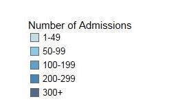 Prisoners to Prison Admissions by Parish of Conviction, Newly