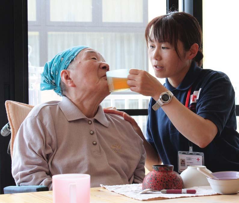 Since the Fukushima power plant accident, the Red Cross has focused on providing support, such as health and psychosocial visits by nurses to those displaced by the Fukushima meltdown and on