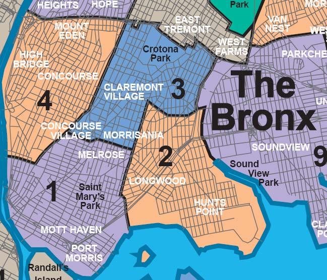 1 Demographic, Economic, and Social Transformations in the South Bronx: Changes in the NYC Community Districts Comprising Mott Haven, Port Morris, Melrose, Longwood, and Hunts Point, 1990-2005 1