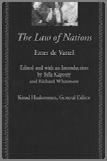 civilized Indigenous modes of governance don t count The Law of Nations, or the Principles of Natural Law (1758) the science of the rights which exist