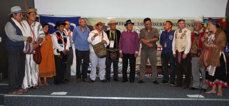 Federation and the lead role it is playing in advocating and implementing international trade relationships with Indigenous communities from Latin America.