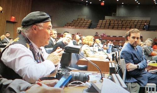 President Chartier Attends the PFII in New York The United Nations Permanent Forum on Indigenous Issues (UN PFII) held its 17 th annual session in New York City from April 16-27 th.