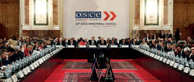 Participants at the opening session of the 24th OSCE Ministerial Council, Vienna, 7 December 2017. (BMEIA/Dragan Tatic) DECISIONS AND DECLARATIONS ADOPTED AT THE 2017 OSCE MINISTERIAL COUNCIL 1.
