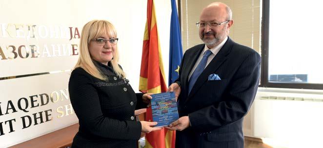 EDUCATION The office of the High Commissioner continued to support education in southern Serbia, including through its longterm work with the Bujanovac Department of the Subotica Faculty of Economics