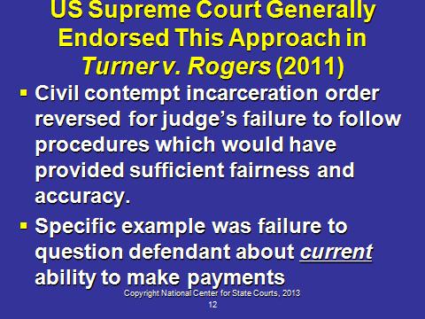 Some see Turner as a transformative case. For the first time, Turner suggests that there may well be circumstances in which a judge is constitutionally required to probe and ask questions.