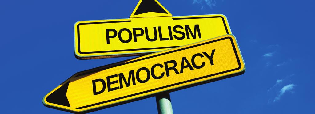 2 Independent of Populism Populism describes: Political ideas and activities that are intended to get the support of ordinary people by giving them what they want.