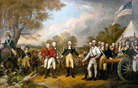 Burgoyne ran short of supplies while he was cornered between Continental troops in Vermont and Benedict Arnold