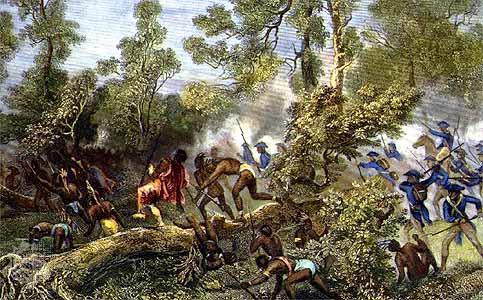 At the Battle of Fallen Timber in 1794, General Anthony Wayne defeated Little Turtle and the Miami Tribe in