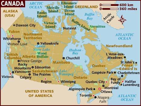 Geography of Canada 2 nd Largest Country in the World 10 provinces & 3 territories 6 time zones 2 official languages