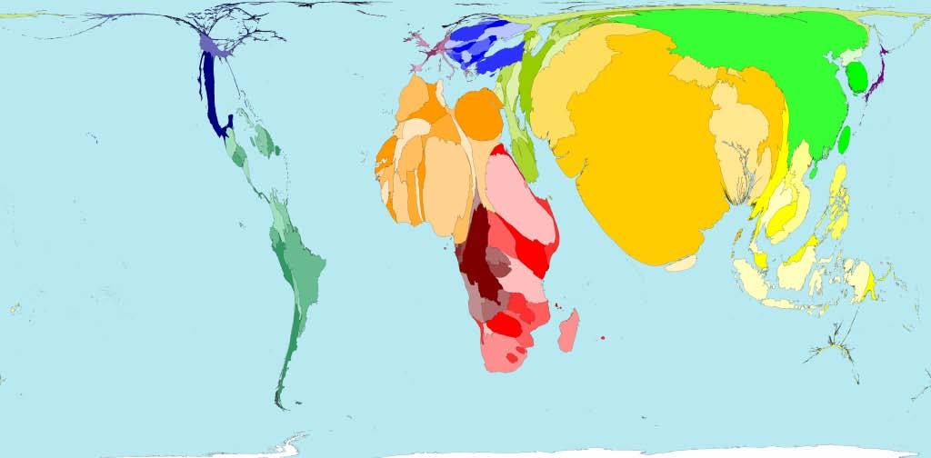 Our World according to Human Poverty Index USA Canada Russian Federation China Ethiopia