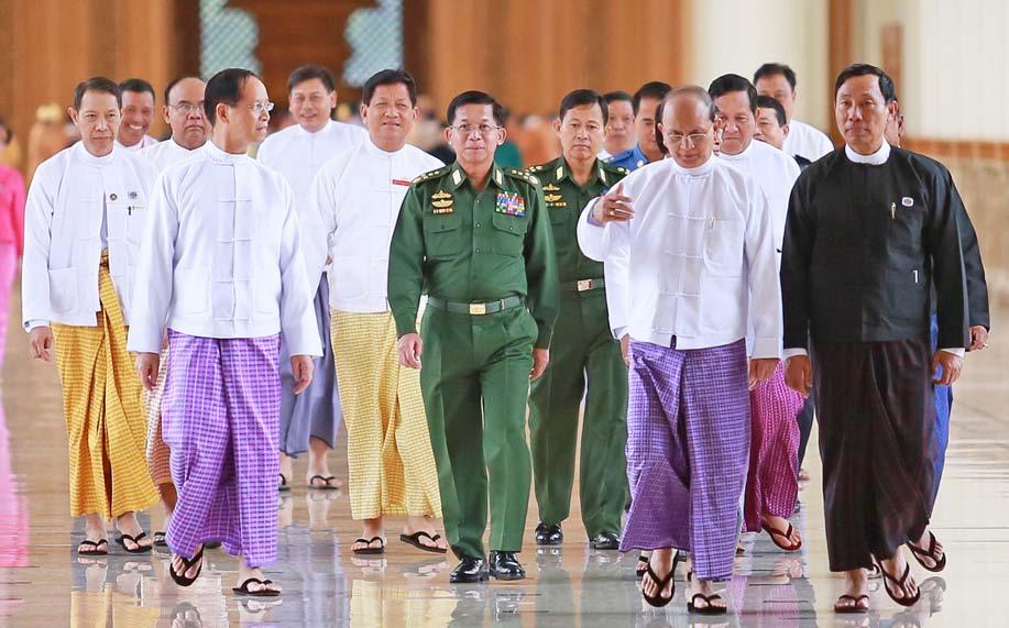 The Region/State Hluttaw Law 2013 and Anti-Corruption Law were approved by the Pyidaungsu Hluttaw in late July after MPs rejected nearly all of the president s proposed changes.