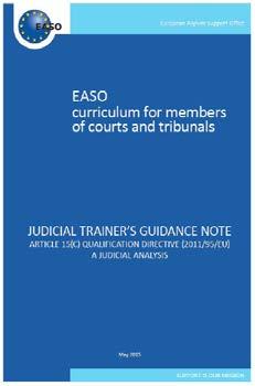 Read more on page 10 CONTENTS Latest asylum trends and main countries of origin...2 The EASO info day, 19 June 2015...4 6th Meeting of GPS...6 Workshop and training in Evidence Assessment.