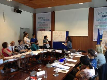 8 - EASO Newsletter June 2015 EASO Training Curriculum Pilot train-the-trainer session in the module on Gender, Gender Identity and Sexual Orientation On 9-12 June EASO organised the first