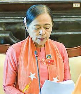 Win Myat Aye, Union Minister, replied to discussions on the motion put forward by U Sai U Kham of Hsenwi constituency urging the Union Government to lay down strategic plans on investments in