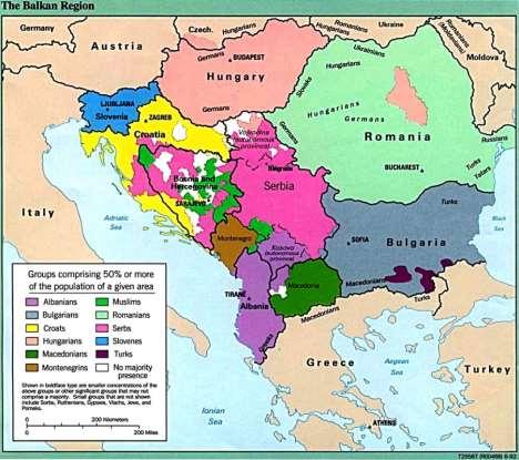 Ottoman Empire was in decline losing provinces