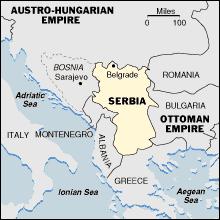 Serbs (allied with Russia) were strongly against Austro-Hungarian aggression