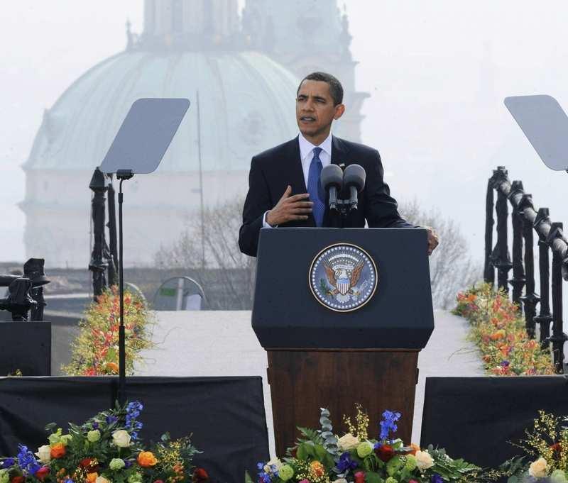 President Obama Prague speech "I state clearly and with conviction America's
