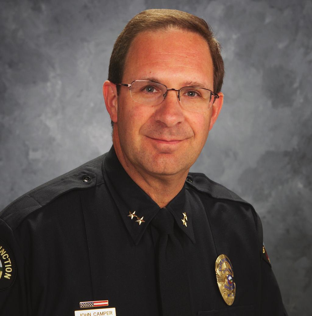 A Message from Grand Junction Police Chief, John Camper Hello, and thank you for your interest in the Grand Junction Police Department.
