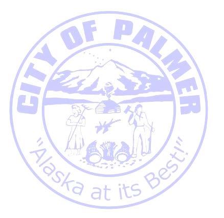 City of Palmer 2017 Schedule