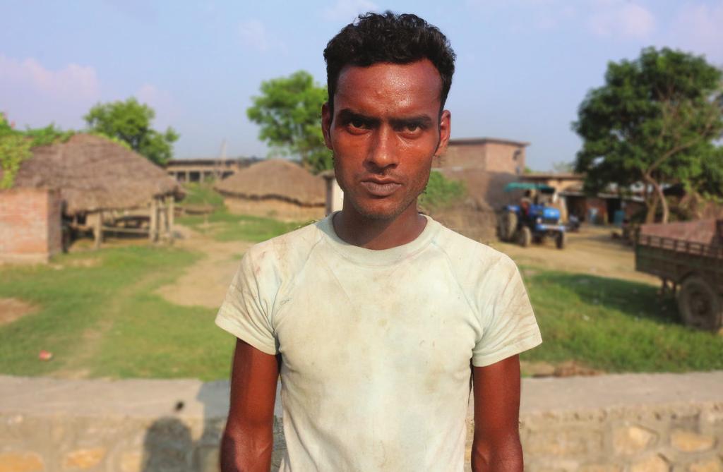 JITERI JALIM S DEVI STORY STORY Jalim Ali Shahi, a 24-year old man lives in Sunporuwa, Banke with his widowed 54-year old mother, Shakrun Shah, as well as his three younger brothers and two younger