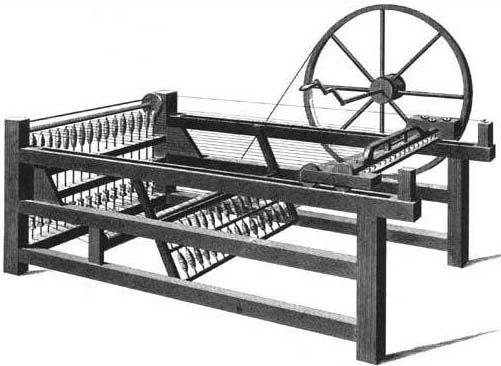 10. Which process was being done in the first real factory? a. Cast iron and steel was being produced from iron ore. b. Cotton thread was being woven into cloth. c. Seeds were being removed from raw cotton.