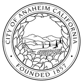 City of Anaheim Planning Commission Agenda Monday, March 19, 2018 Council Chamber, City Hall 200 South Anaheim Boulevard Anaheim, California Chairperson: Bill Dalati Chairperson Pro-Tempore: Michelle