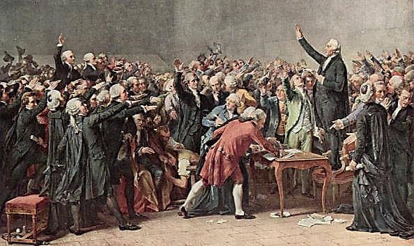 3. Tennis Court Oath The Third Estate promised to stay there until they