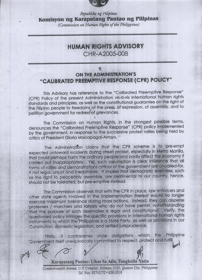 POLICY Issued on this 15 th day of December 2005, at