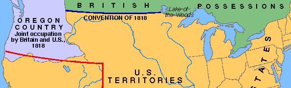 Setting Northern Border Rush-Bagot Treaty (1817)-Secretary of State John Q.