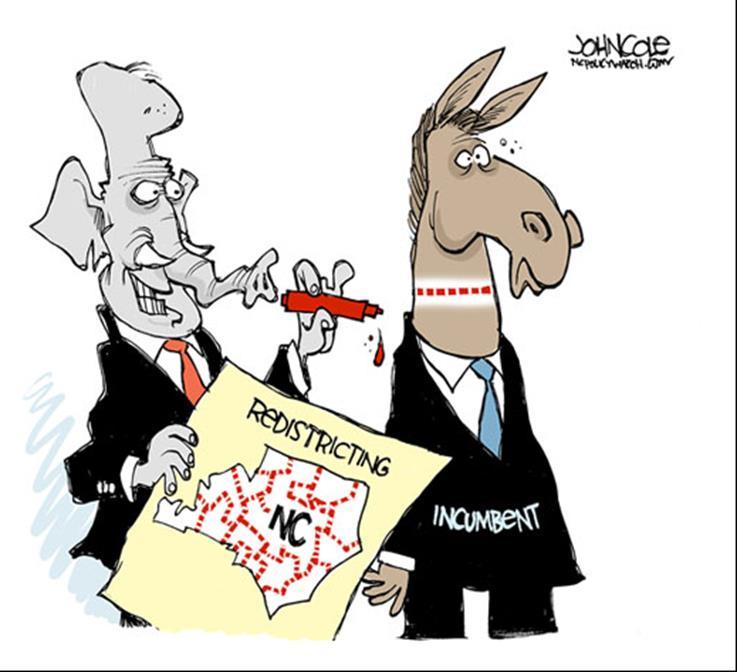 Elections Reactions to redistricting process Unusually high interest in running for NC legislature all seats are contested 18 legislators decided not to run for re-election to their current seats 14