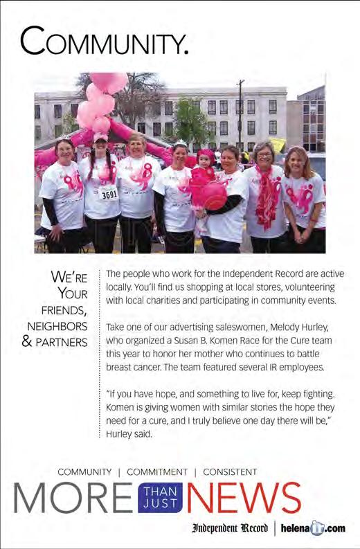 SALES&MARKETING PAGE 8 Best Places to Work contest continued from page 8 special section in the Daily Inter Lake on June 26.