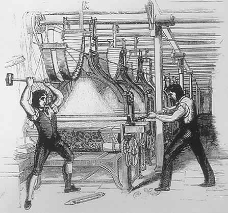 The Luddites: 1811-1816 Attacks on the