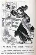 Over the following two years, 27 suffragettes were imprisoned in Ireland for their disruptive actions.