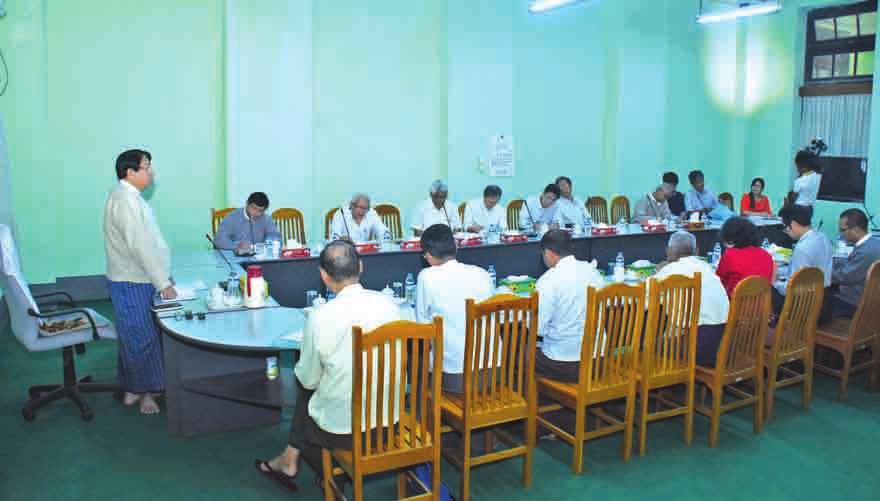 6 NATIONAL Coordination meeting held to publish 100 Myanmar Classics A COORDINATION meeting to publish a series of 100 Myanmar Classics was held at the Printing and Publishing Department meeting