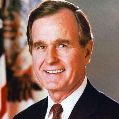 GEORGE H. W. BUSH Reagan s VP George H.W. Bush wins the presidency in 1988.
