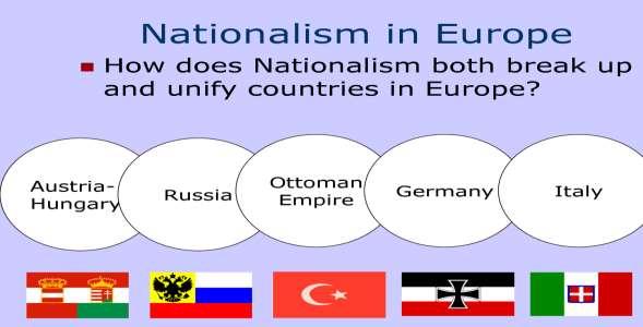 Choose one of the regions discussed in this section. Explain how nationalism remains a force in that region today. VI. Nationalism and Conflict in the Balkans A.