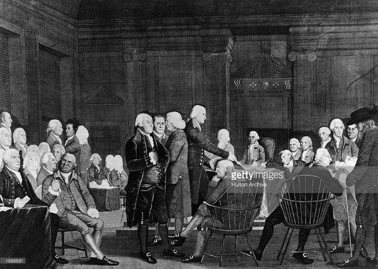 2 nd Continental Congress At Philadelphia in 1775