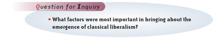History of Classical Liberalism Classical liberalism is an ideology that embraces the principles of individualism about which