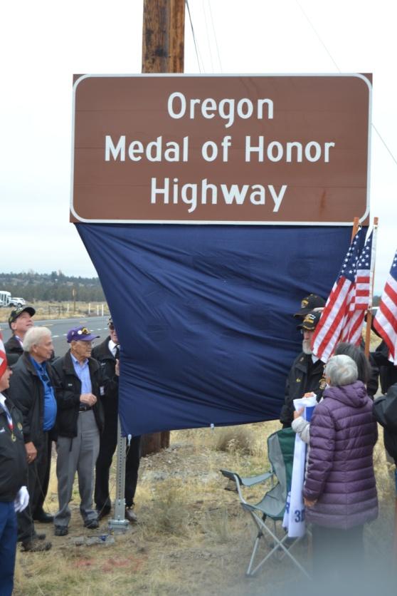 Honor Highway Signs to be Installed on US Hwy 20 with WWII Medal of Honor Recipient Bob