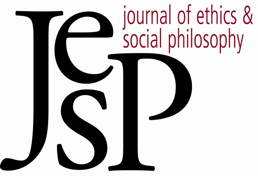 BY MICHAEL WEBER JOURNAL OF ETHICS & SOCIAL PHILOSOPHY VOL.