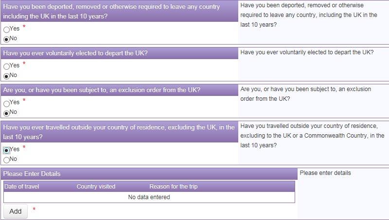 21 The University of Edinburgh If you have had any correspondence from the UKVI about having to leave the UK then you may have to declare it.